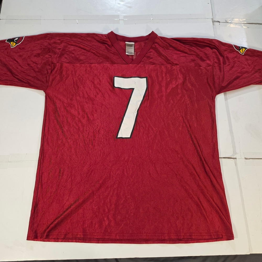 NFL Team Apparel Arizona Cardinals Matt Leinart 7 Jersey Mens 2XL Red Football